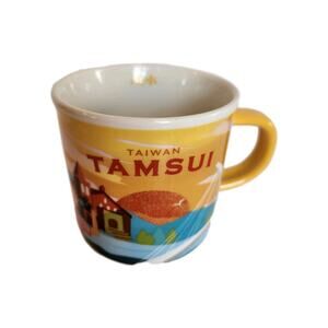 Starbucks Scenic Spots Coffee Mug 14 Oz. Tamsui Taiwan Bone China